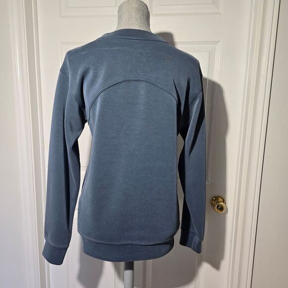 lululemon athletica softstream Blue Crew Neck Sweater - Picture 3 of 3
